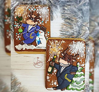 Новорічний бичок