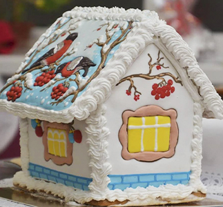 Новорічна хатинка