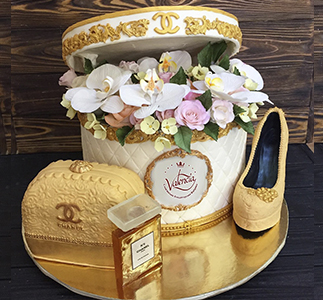 Жіночій набір (золото)