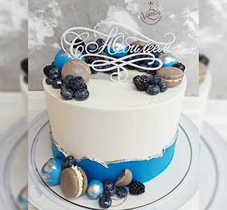 В ганаші з ягодами та макаронами