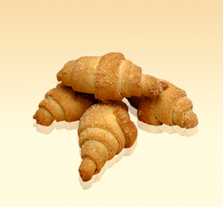 Рогалик із фруктовим джемом