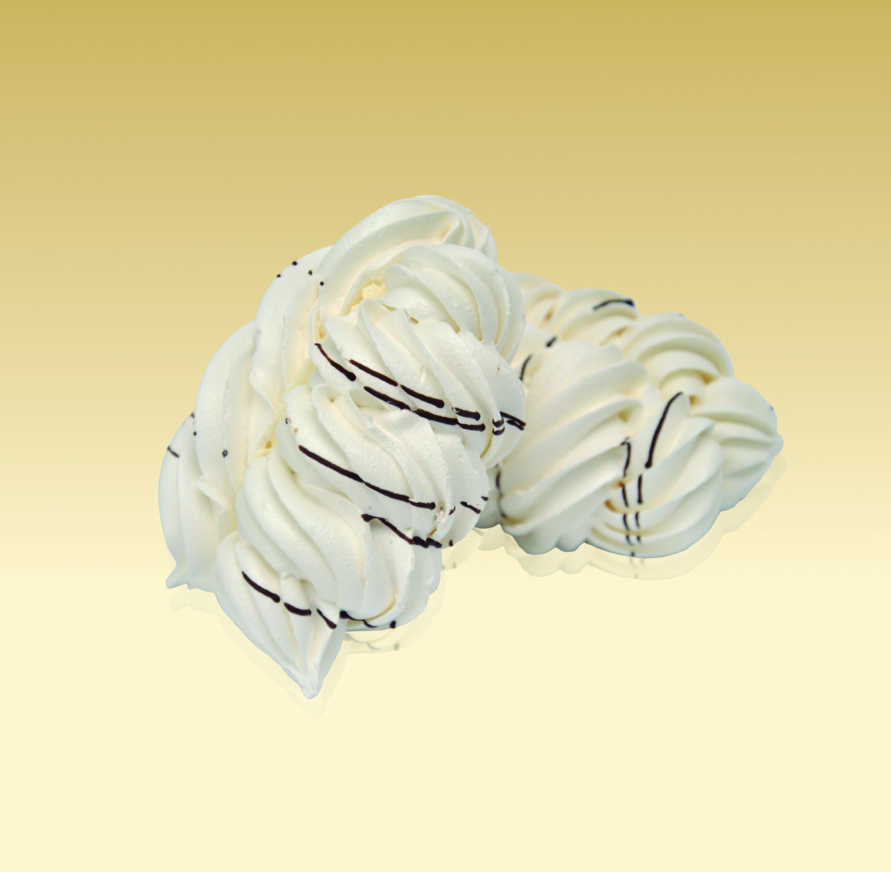 Меренга з вершковим кремом